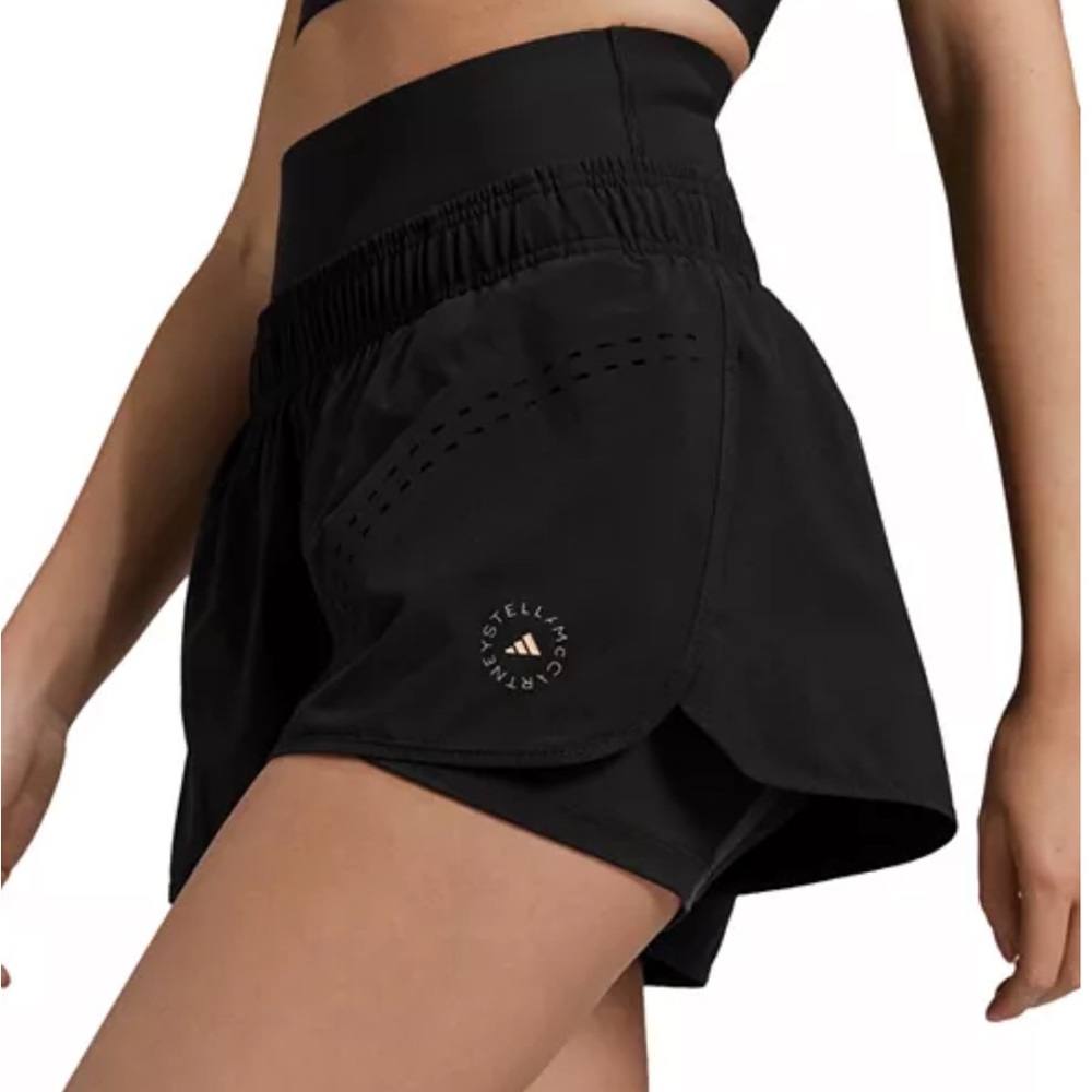 Adidas X Stella McCartney True Purpose Layered Shorts Black